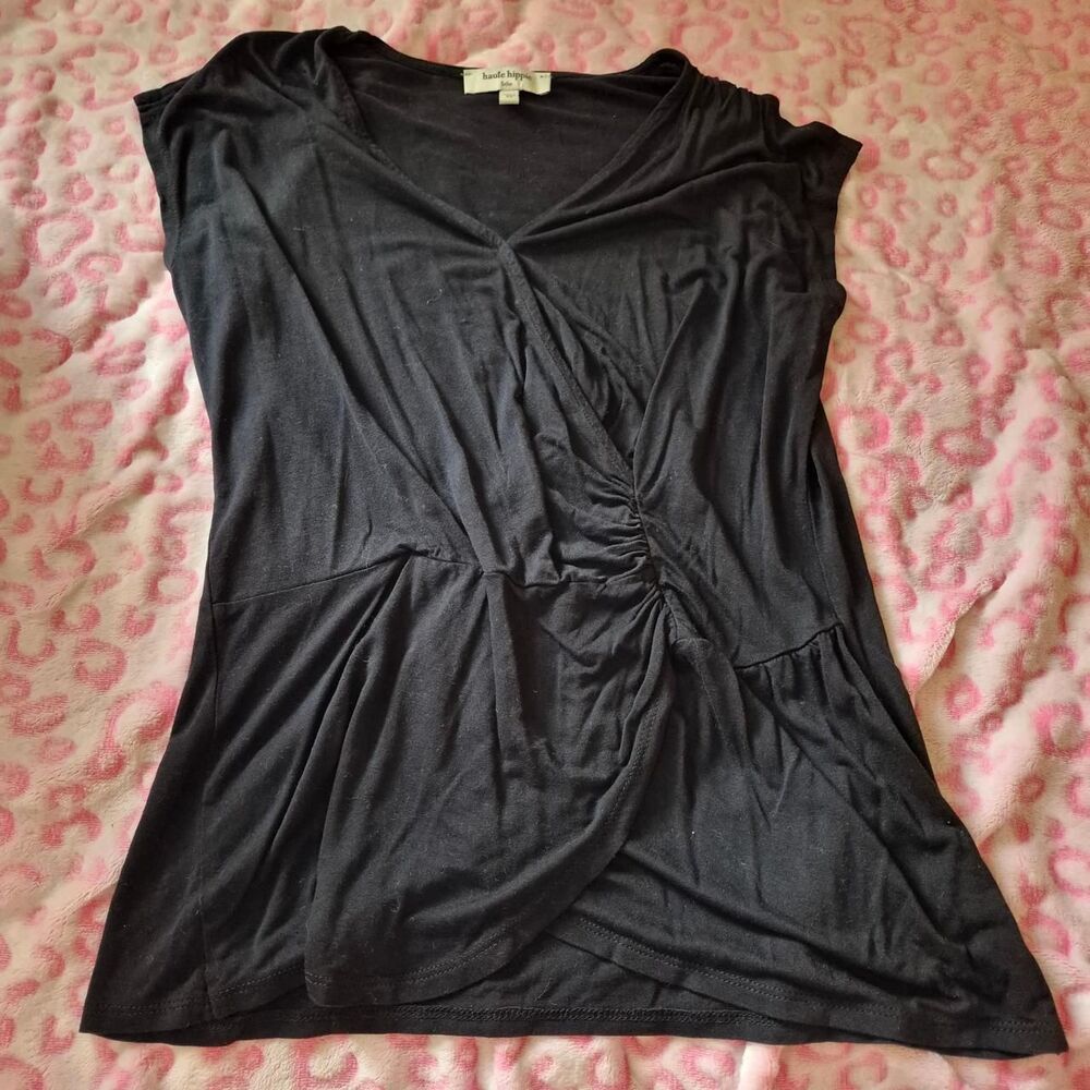 Haute-hippie Women's Black Shirt
